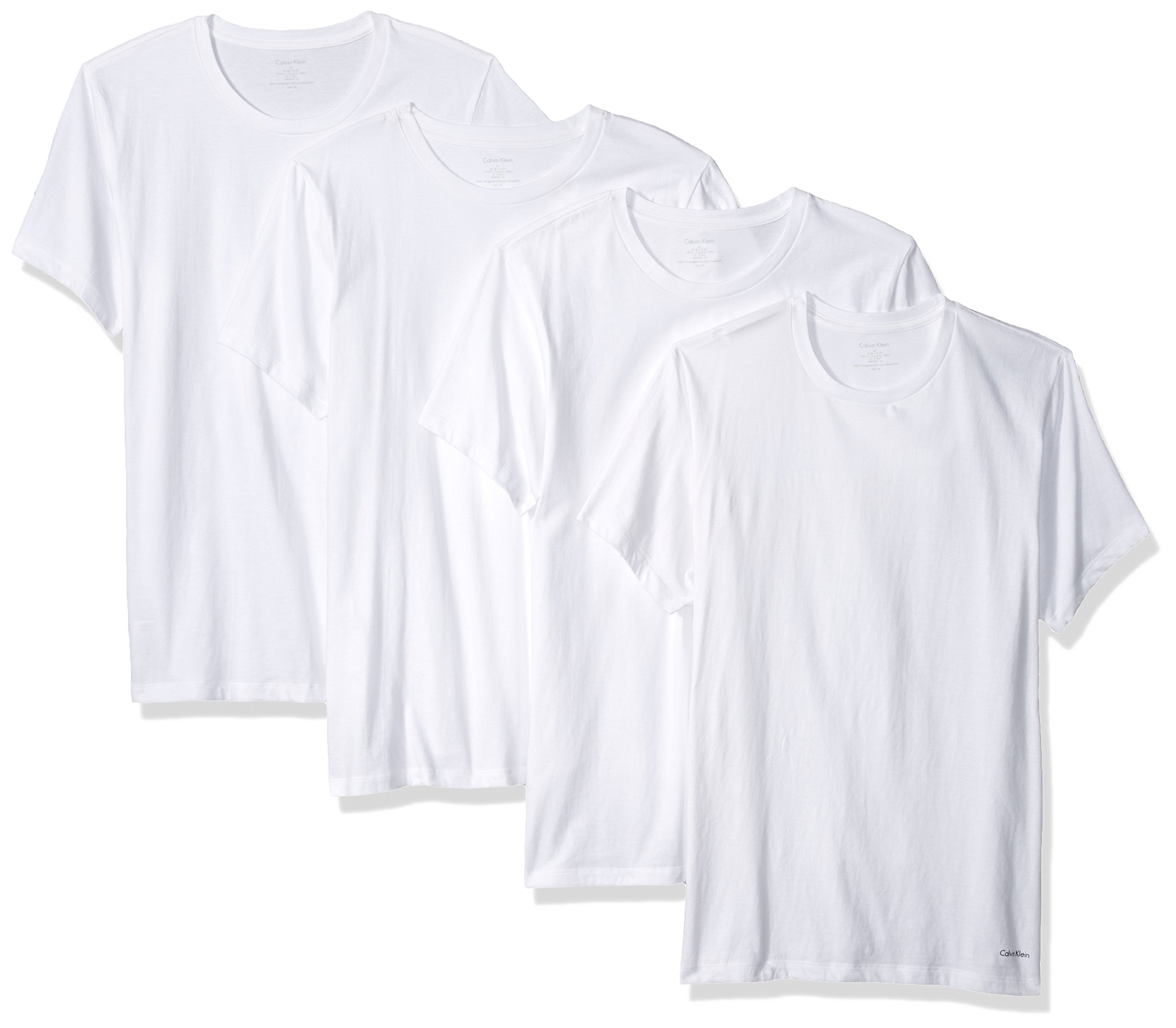 Calvin Klein Mens Mens Cotton Classics Multipack Crew Neck T-shirtsUnderwear