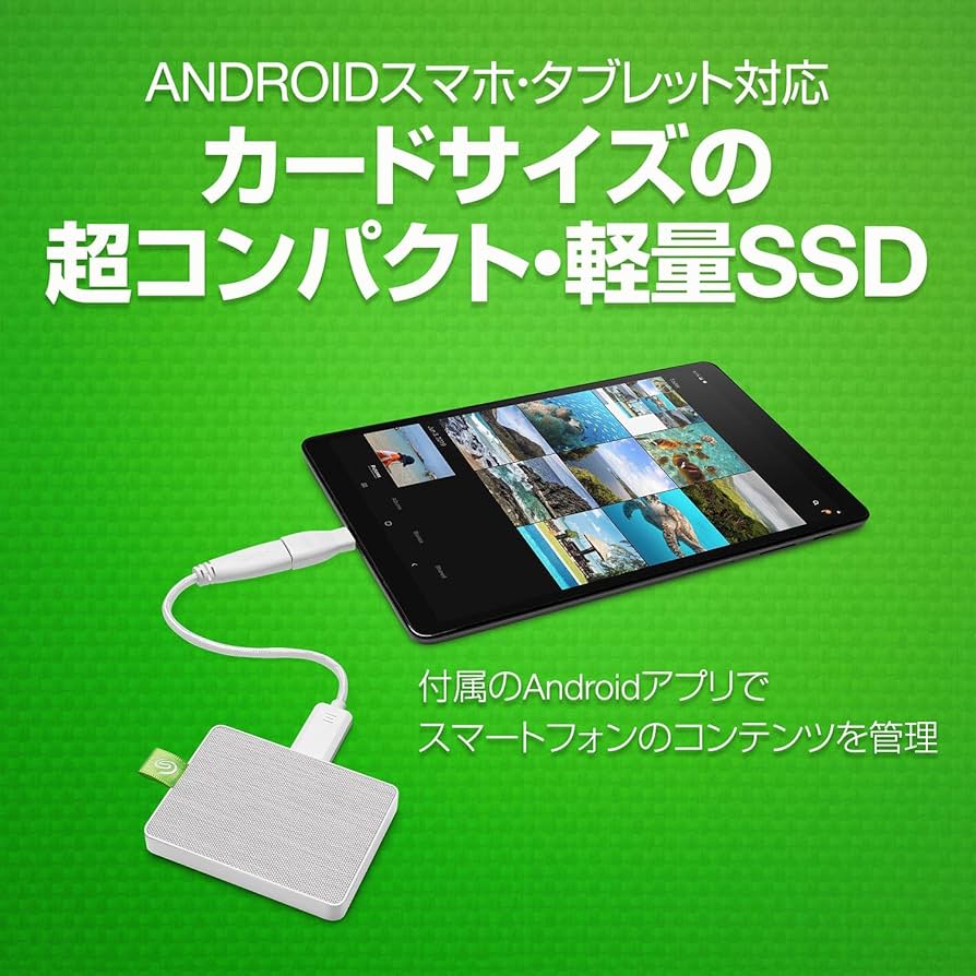 Amazon | Seagate Ultra Touch SSD 2.5インチ【データ復旧 3年付