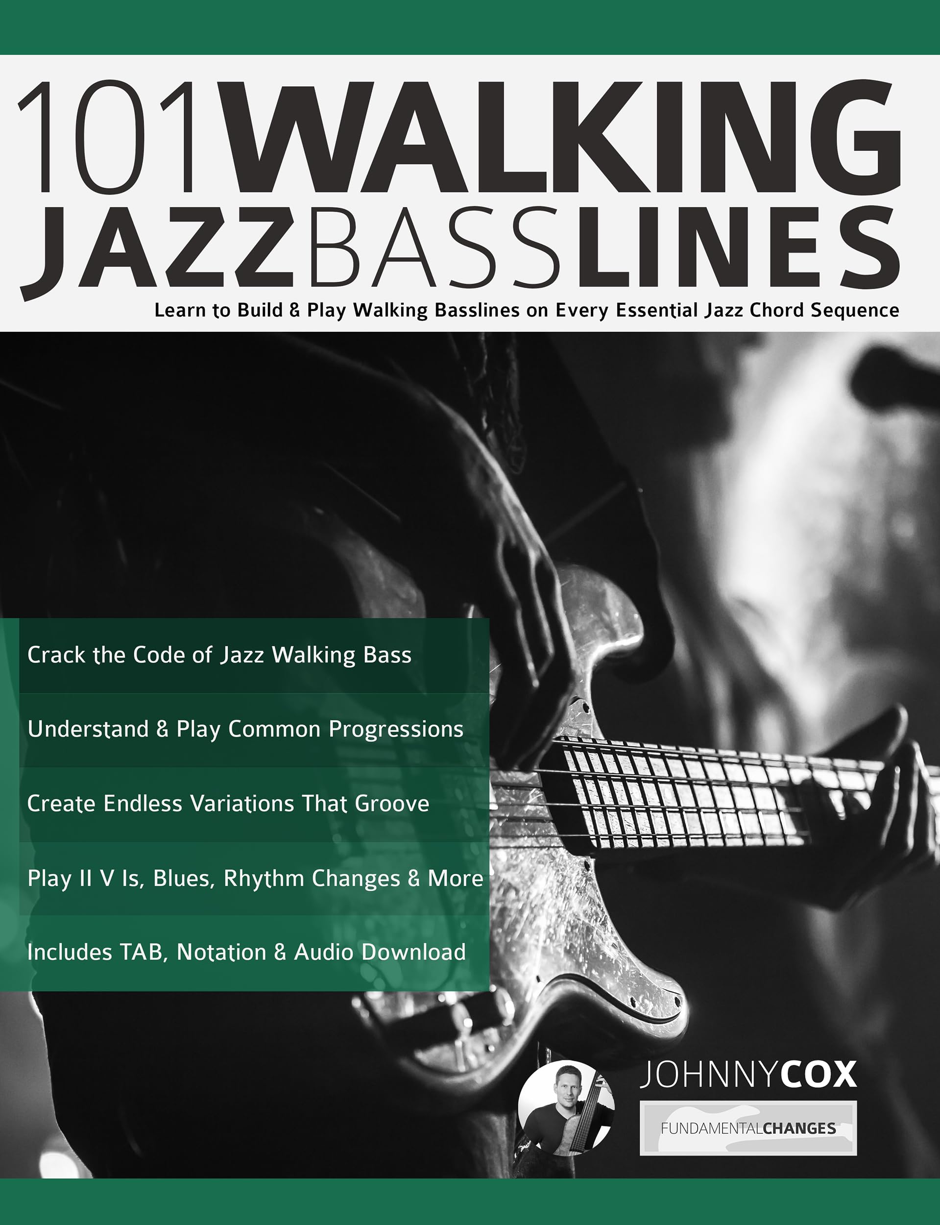 Walking Bass Lines livre de basse pour construire ses lignes sans bloquer