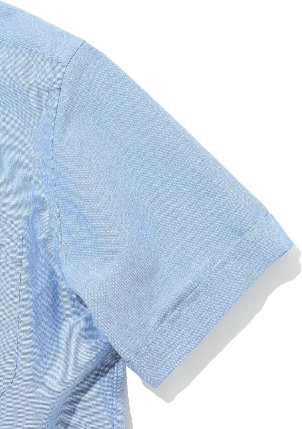 [ビームス] 半袖シャツ PLUS プルオーバー アメリカンオックスフォード ボタンダウン ショートスリーブシャツ メンズ