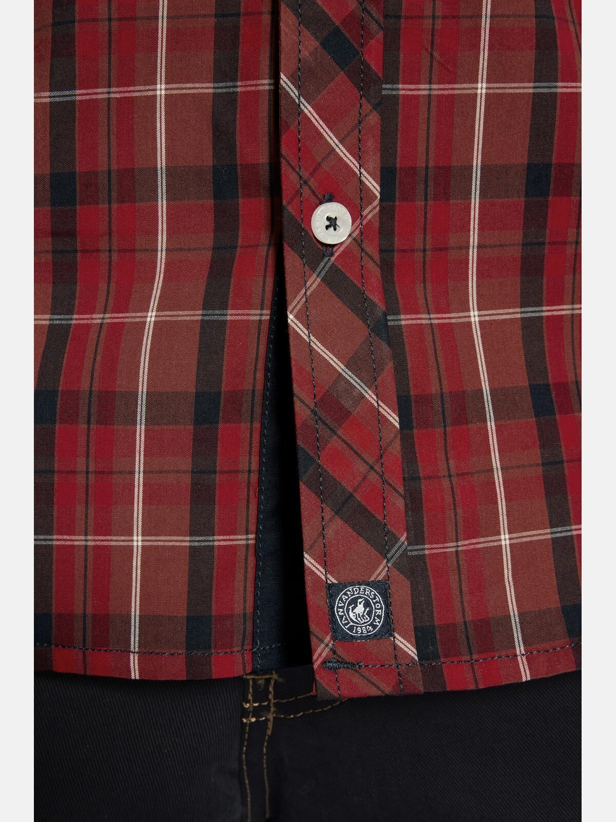 Jan Vanderstorm Camicia a maniche corte da uomo Emyls