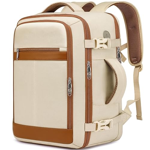 EZUOLA Travel Backpack With Shoe Pouch