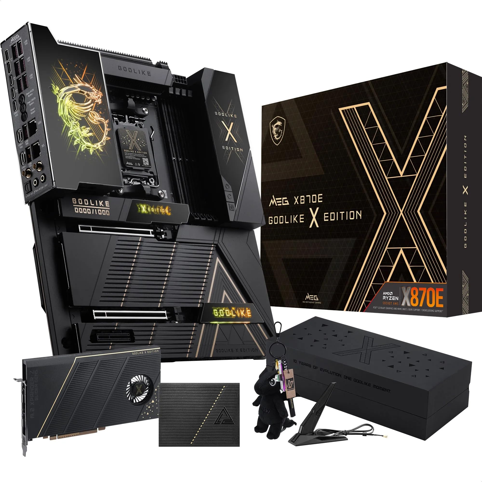 Amazon | MSI MEG X870E GODLIKE X Edition、E-ATX - AM5