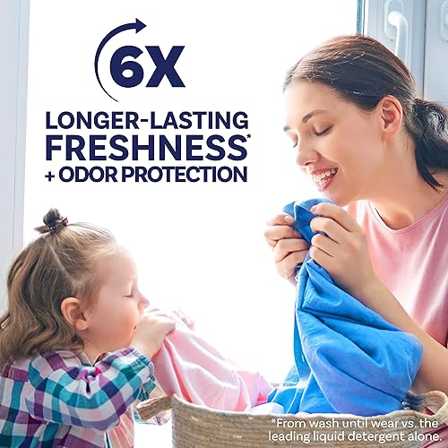 Miniatura 3 de Downy Perlas potenciadoras de aroma de lavandería en lavado, April Fresh, 13.4 oz