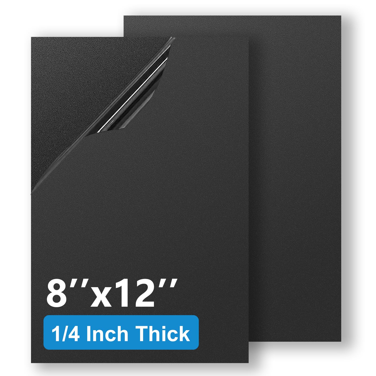 White ABS Plastic Sheets - 2 Pack (8x12 Inch) -10
