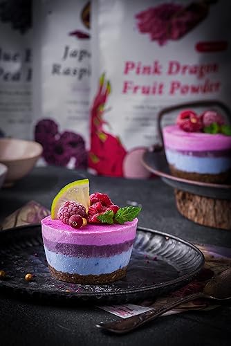 Miniatura 7 de Ancient Choice - Polvo de fruta del dragón rojo (4 onzas)  USDA Orgánico liofilizado  Pitaya sin OMG  Colorante alimentario natural  Superalimento