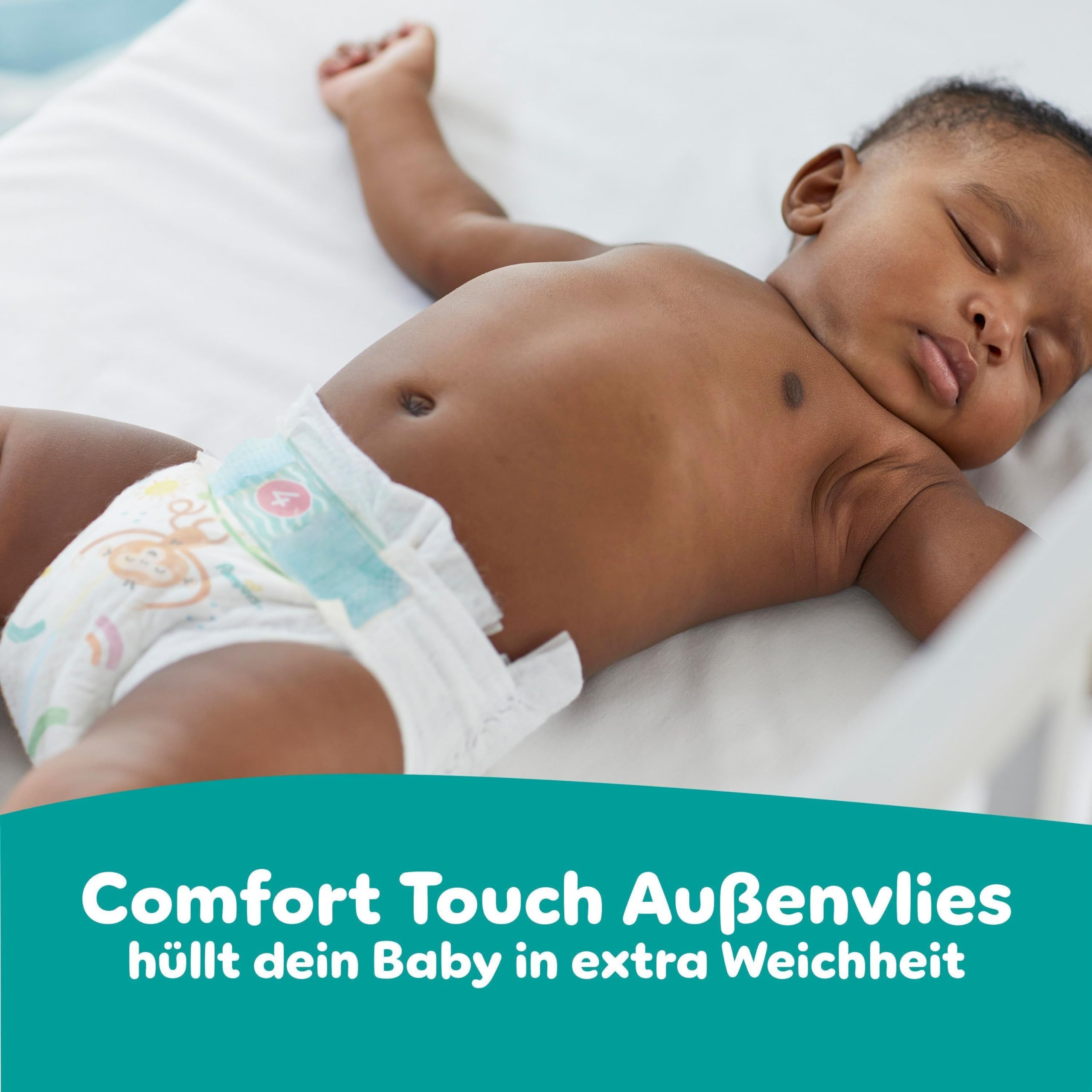 Pampers Baby-Dry Größe 8 144 Windeln 17kg+ Auslaufschutz Komfort