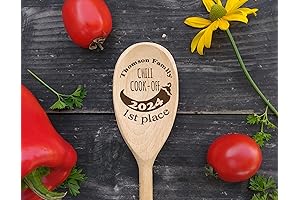 Personalized Chili Cook-Off Trophy Spoons: Celebrate the Culinary Champs!