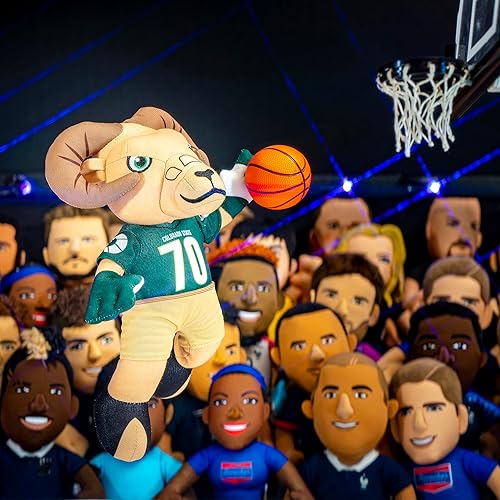 Miniatura 6 de Bleacher Creatures Colorado State Cam The Ram - Figura de peluche de mascota de 10 pulgadas, una mascota para jugar o exhibir