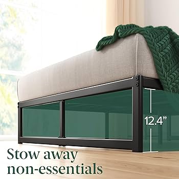 Amazon.com: ZINUS ABEL 14 Inch Platform Bed Frame, Steel