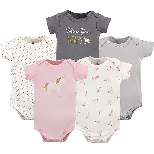 Hudson Baby Unisex Baby Cotton Bodysuits