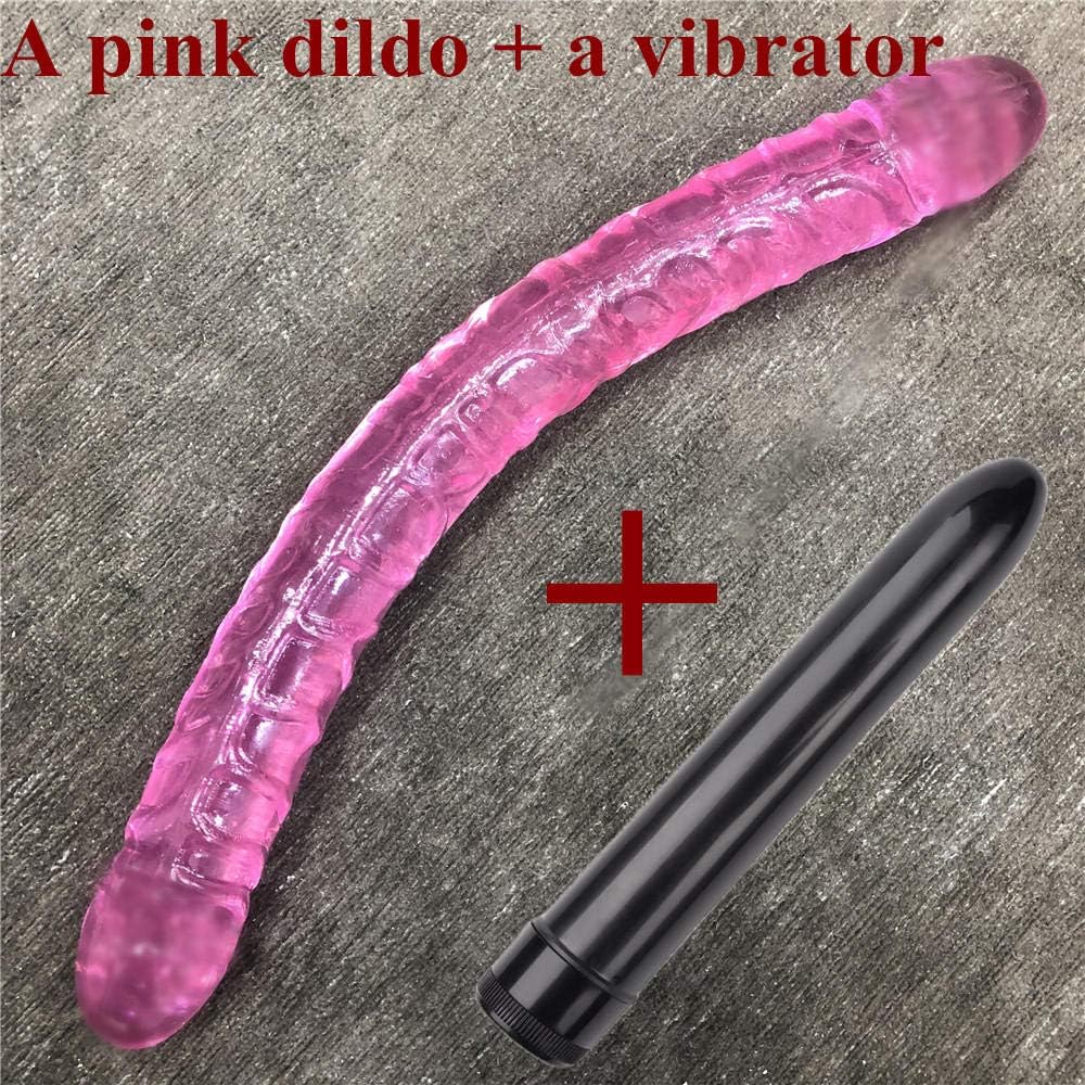 Pareja De Lesbianas Consolador Doble Vibrador De Bala ...