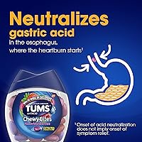 Vista 4 de TUMS Comprimidos antiácidos masticables Chewy Bites - 8