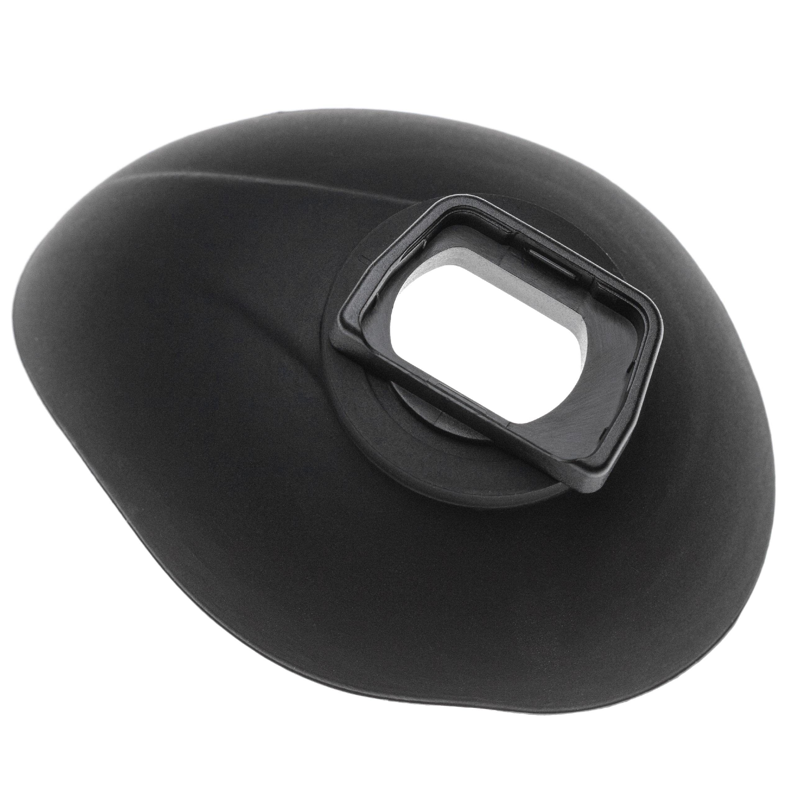 Oeilleton Viseur Compatible Sony Alpha 6500/6400/6600 - Noir Ovale - Remplace FDA-EP17