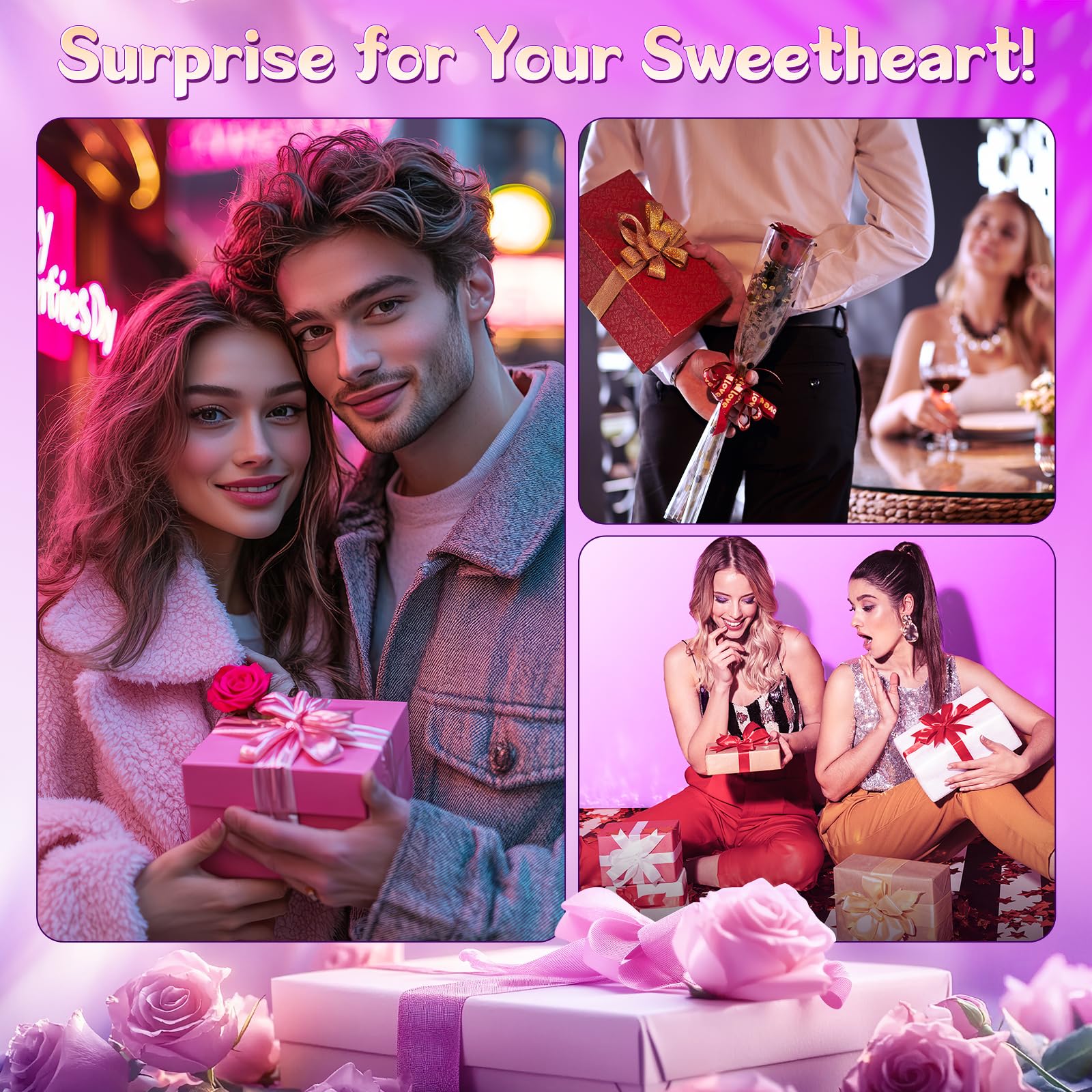 Rose Sex Toy Vibrator Adult Sex Toys Women Sucking Vibrater Adult Toys Nipple Toys G Spot Clitoral Vibrator Rose Sexual Stimulation Device Anal Dildo with 5 Sucking Modes Female Couples: Reddd Vibrator