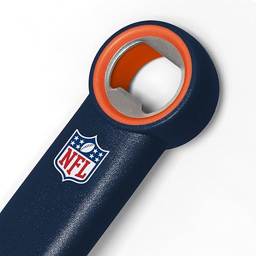 Miniatura 73 de YouTheFan NFL - Espátula para barbacoa de acero inoxidable con abrebotellas
