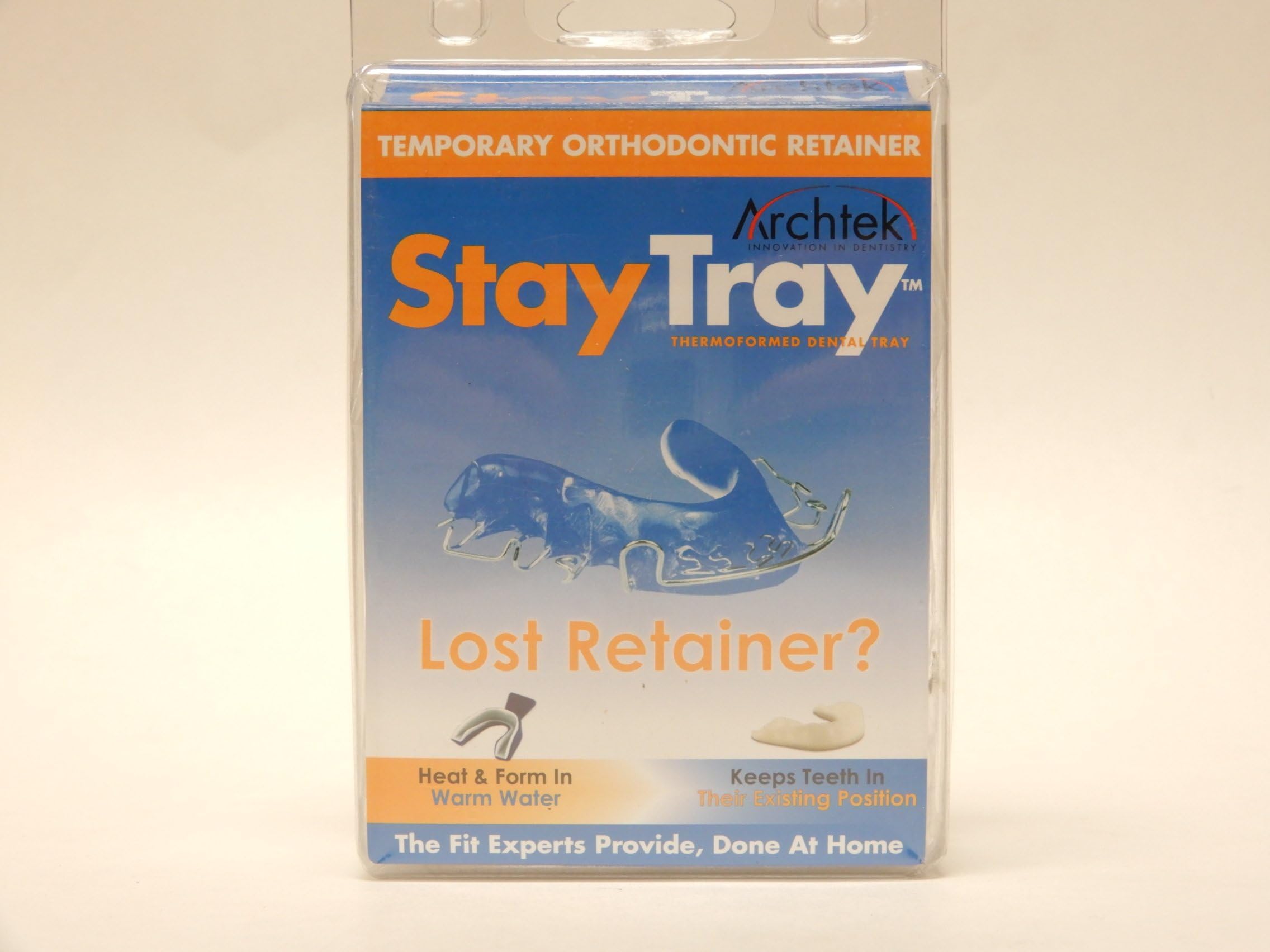 Stay Tray - Temporary Replacement for Lost Retainers (Pack of 2)