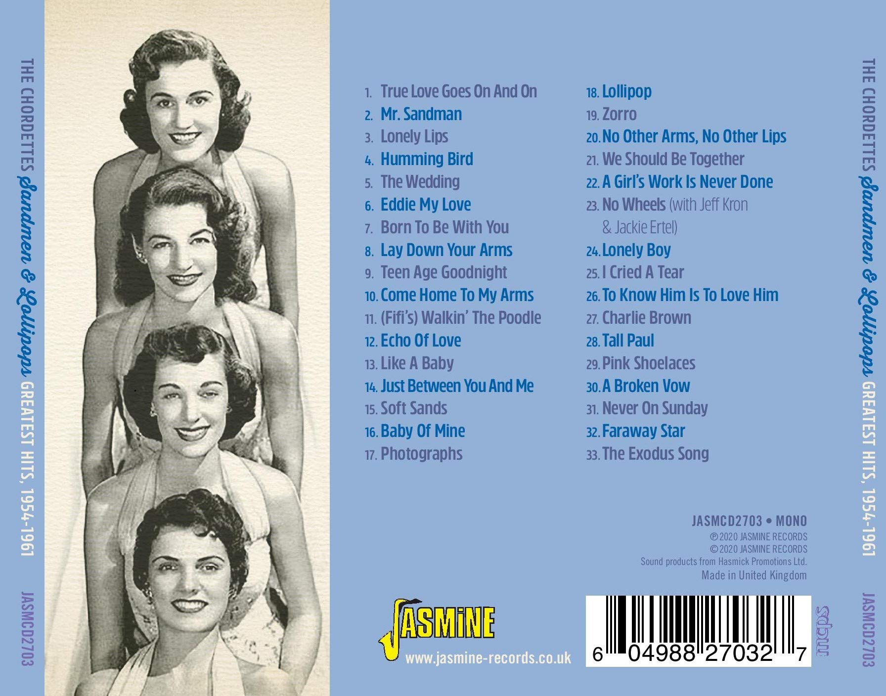 Sandmen & Lollipops - Greatest Hits 1954-1961