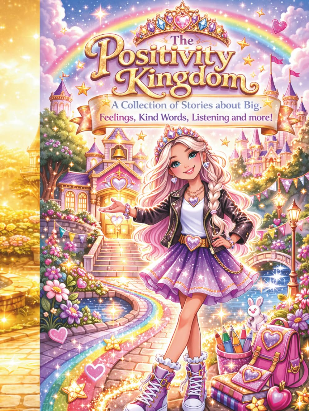 The Positivity Kingdom: A Collection of Stories about Big Feelings, Kind Words, Listening and More!
