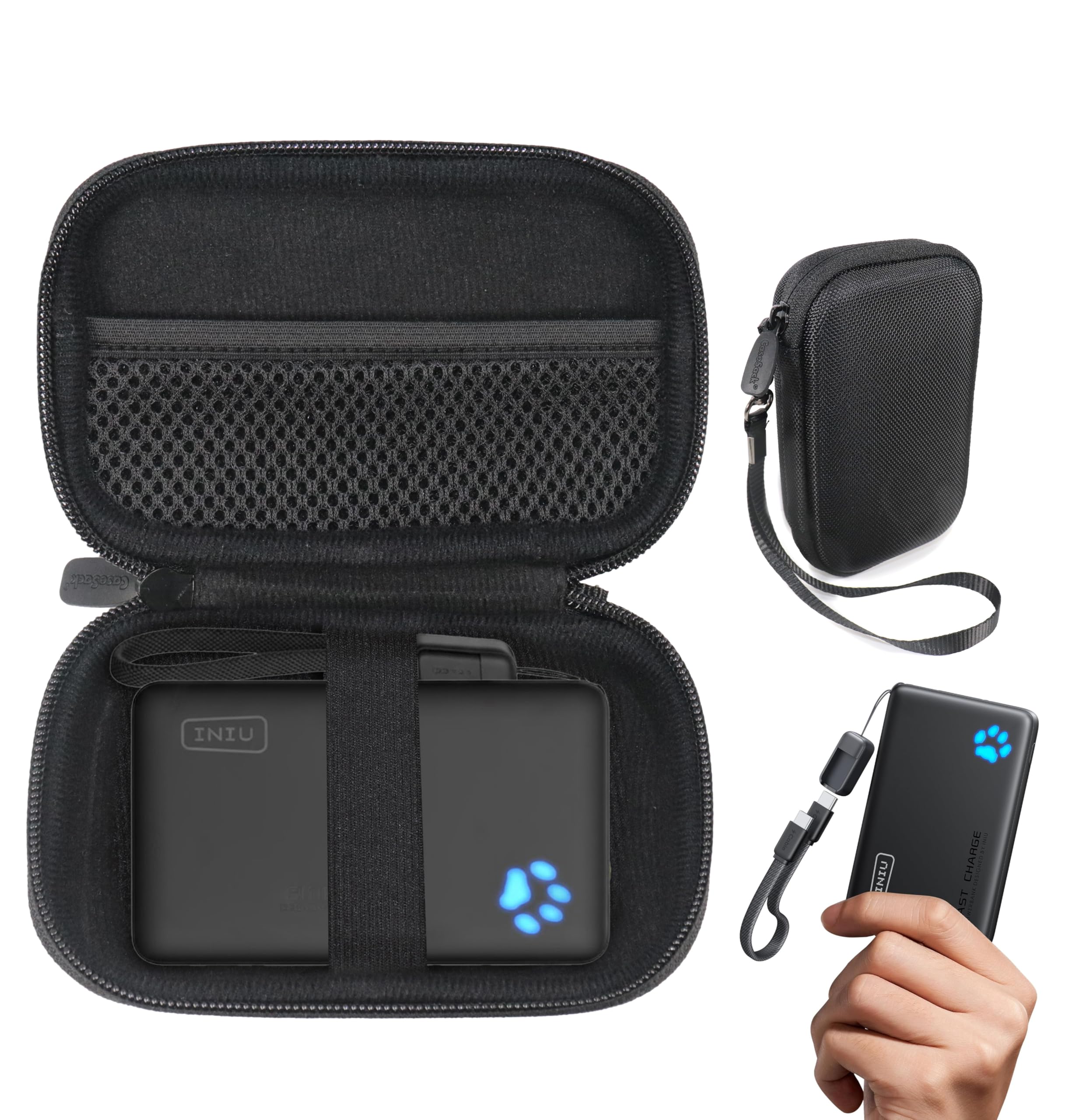 OLYMPUS μ-mini DIGITAL 充電池充電器 Foxfireケース Amazon.com: CaseSack Case for INIU Portable Charger 2-Ultra Slim
