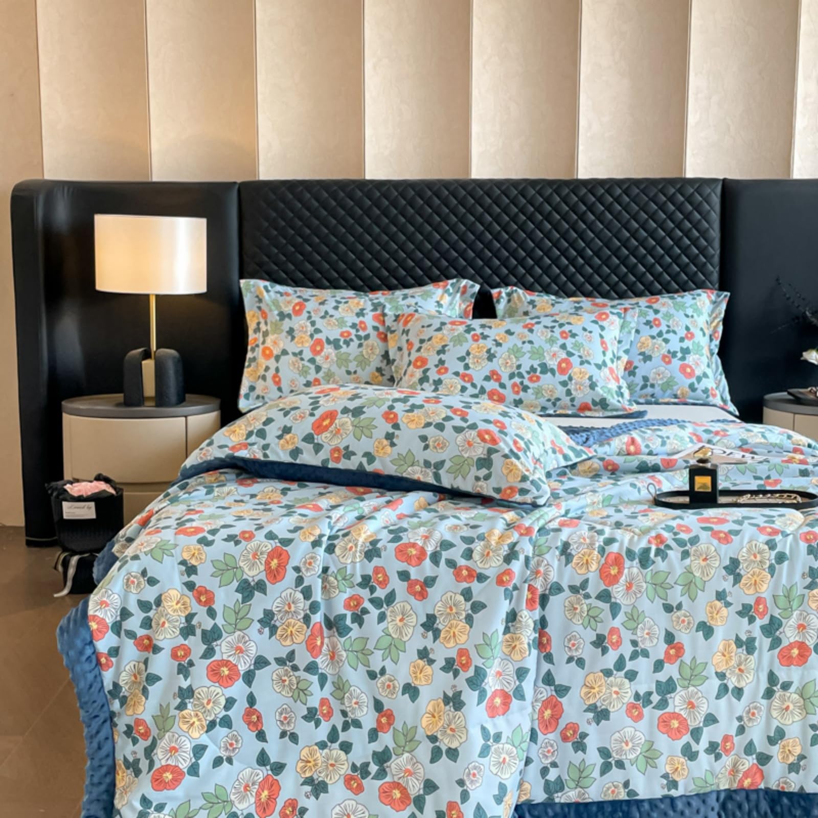 Odot Edredón Sin Funda 2.5 TOG Single A King (Estilo Floral 10,200x230cm)