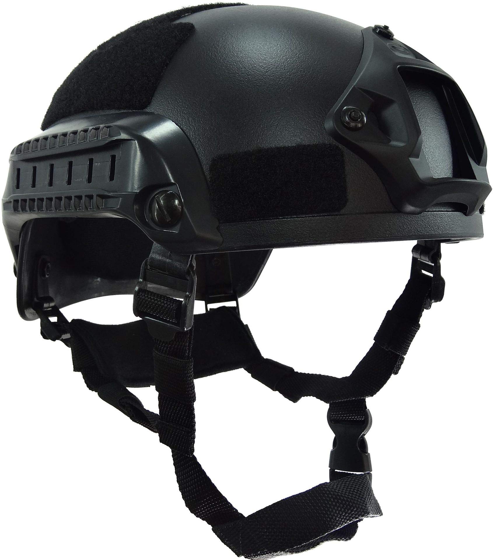 MICH 2001 Stile Tactical Airsoft Paintball Casco con NVG Mount e Guida Laterale per Airsoft Paintball