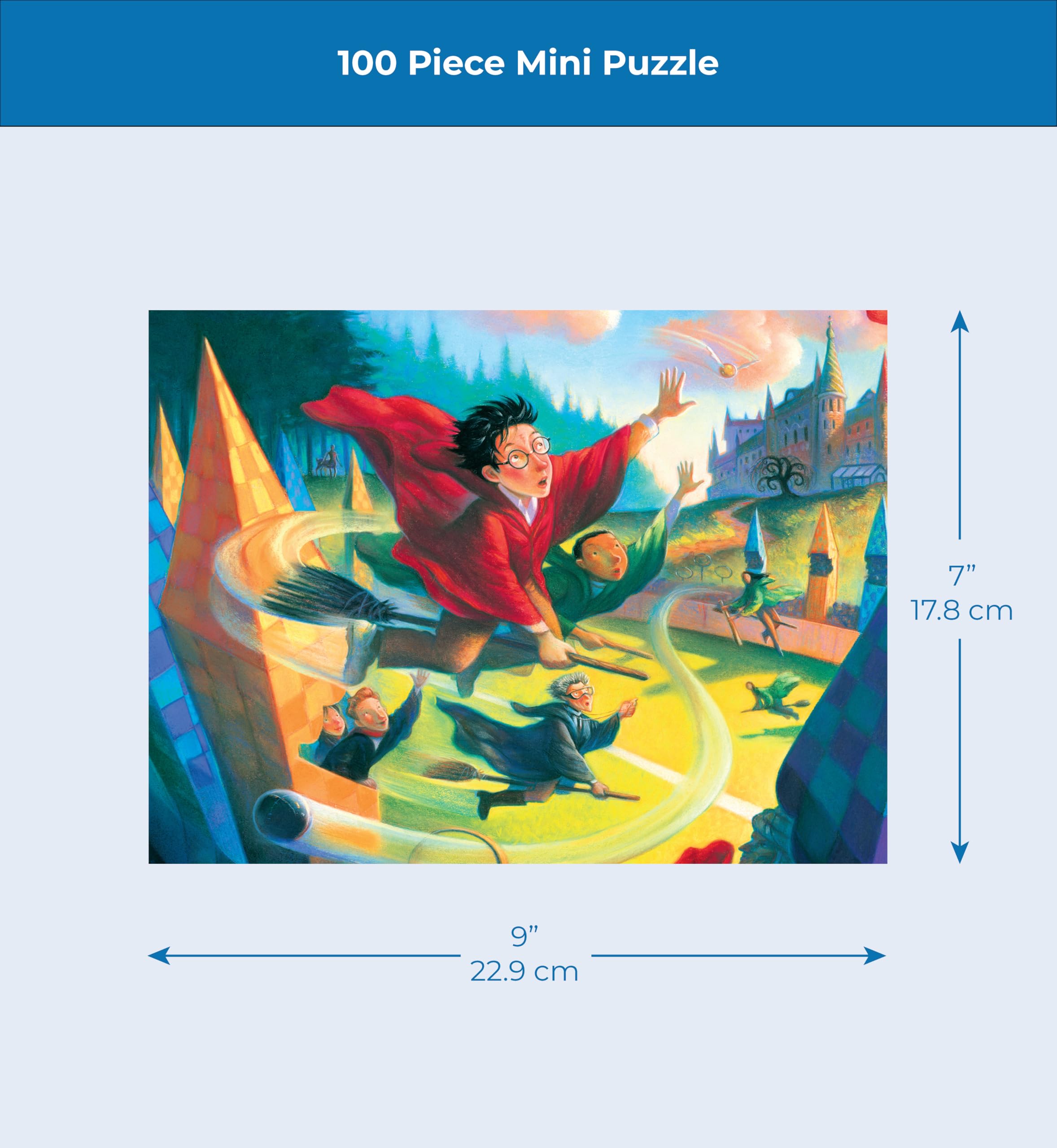 Amazon.com: New York Puzzle Company - Harry Potter Quidditch Mini