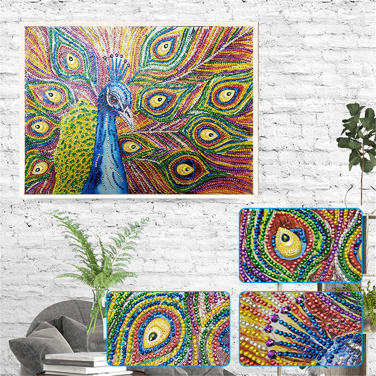 Peacock Mosaic Pattern FREE PATTERNS