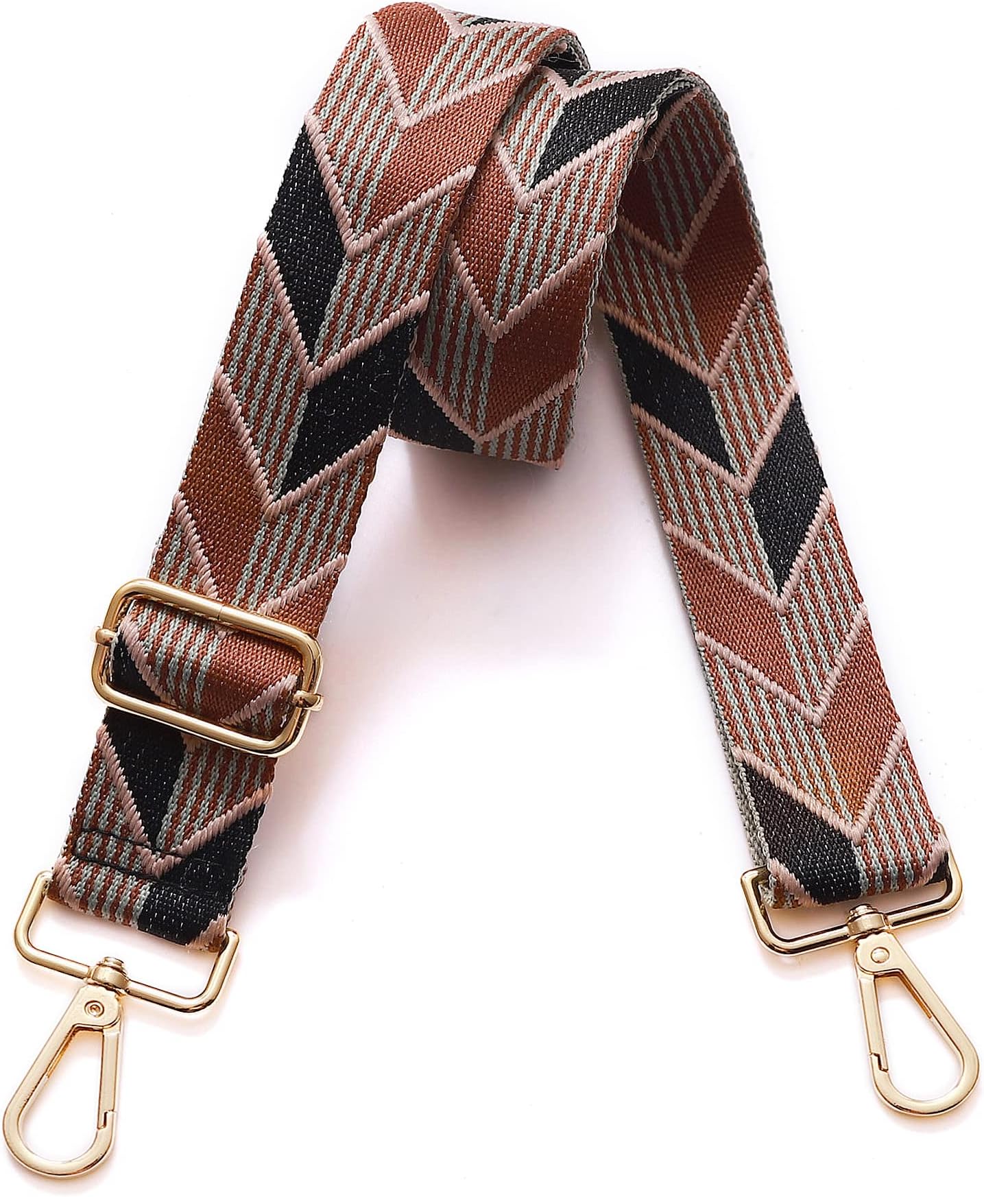 Purse Strap Replacement Crossbody Wide Shoulder Strap Adjustable Canvas Straps Handbag Strap Replacement Belts