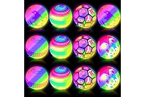 Glowing Orbs of Delight: 12 Lighted Balls for Kids