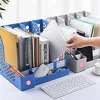 Vista 203 de PARLAIM 6 Rolls 6000PCS 3/4" Round Circle Color-Code Dot Stickers, 6 Color Style Colorful Coding Label Sticker for Home Office Classroom