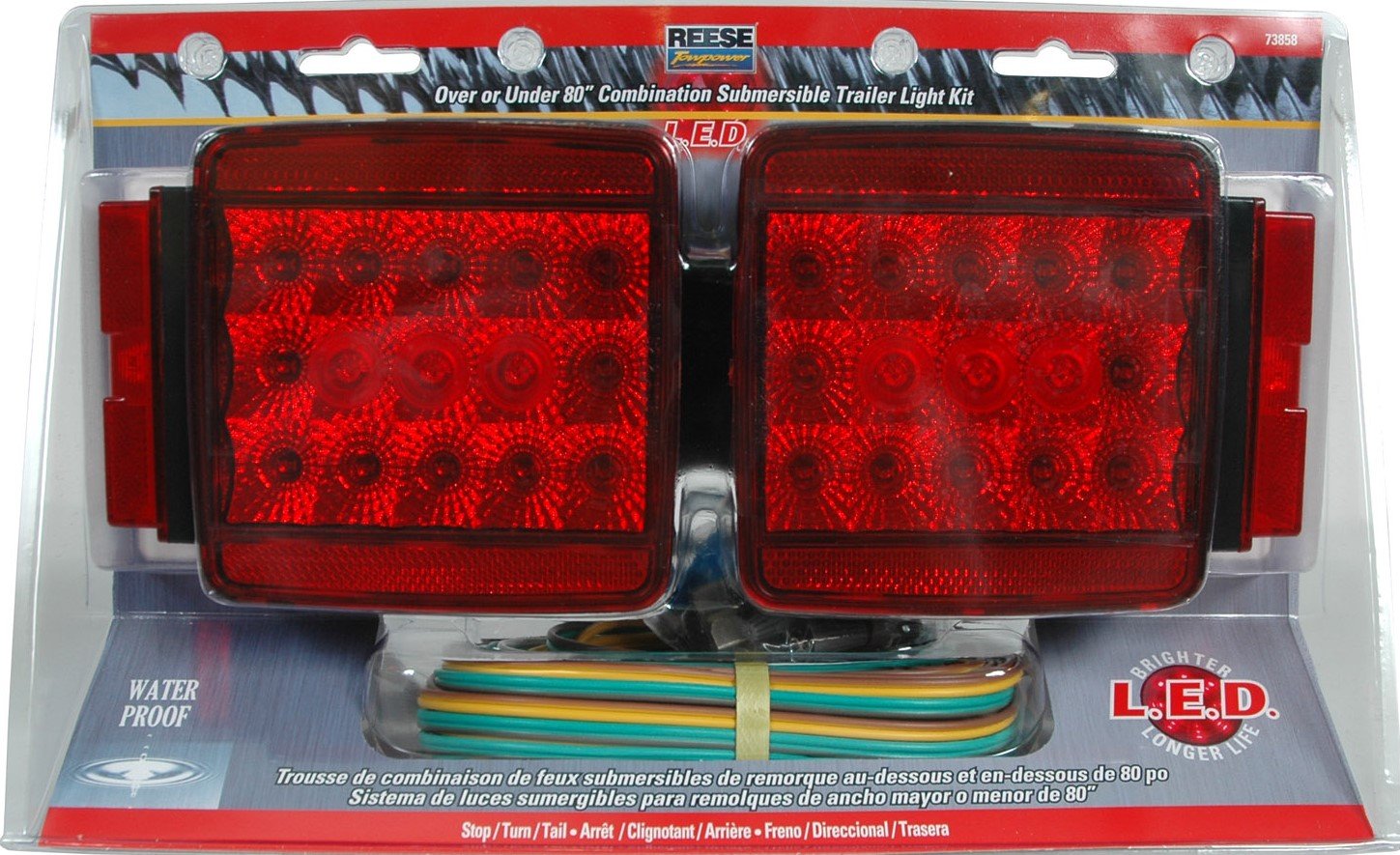 Perterson 2 inch Clearance and Side Marker Light Kit (146-KR) - Single