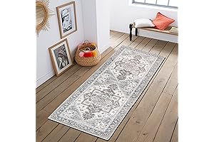 Kitchen Rugs Non Slip Washable 2'x6' Runner Rug for Entryway Indoor