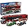 LEGO City F1 Truck with RB20 & AMR24 F1 Car Toys - Model Car Building Toy Set for Kids, Boys and Girls, Ages 8+ - F1 Collecti