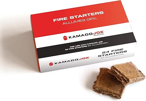 Kamado Joe Pure Paraffin All-Natural Odorless Wax Cube Fire Starters,