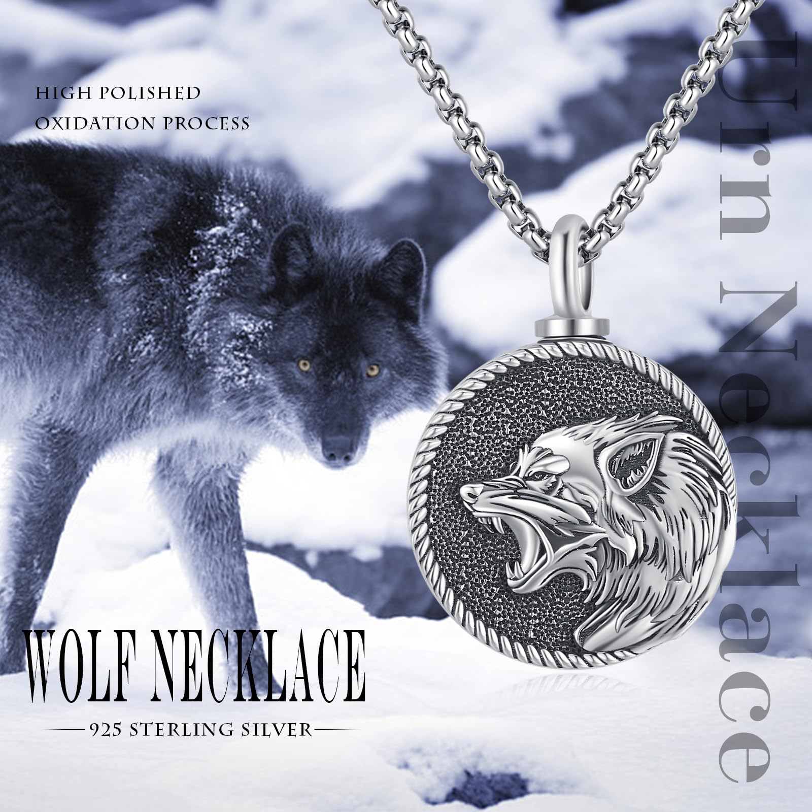 Medaillon und Urne Halskette 925 Sterling Silber Pferd/Baum des Lebens/Herz Medaillons Herz/Teardrop/Sonnenblume/Hundepfoten Urne Anhänger Kette Keepsake Schmuck