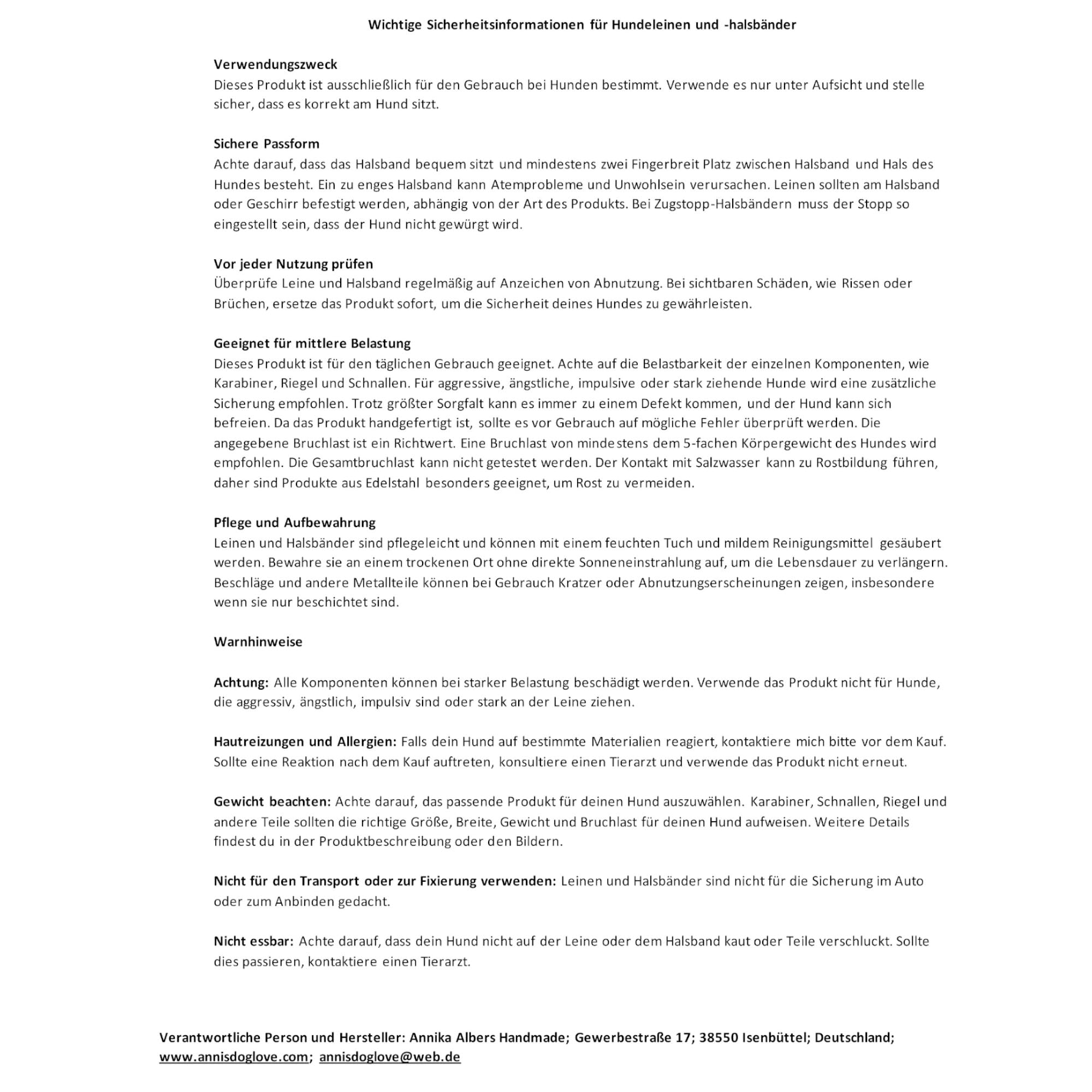 Biothane Hundeleine, 2 cm breit, Zweifarbig, Handsfree