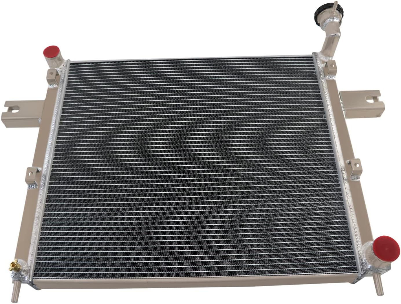 3 Row Core Radiator For 2005-2010 Jeep Grand Cherokee Laredo Commander 3.7L 4.7L 6.1L All Aluminum Radiator 2006 2007 2008 2009 05 06 07 08 09 10