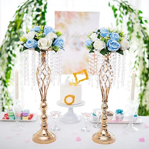 Miniatura 2 de Esferas de flores de boda para centros de mesa, 10 ramos de flores artificiales, flores falsas para bodas, fiestas de cumpleaños, día de San