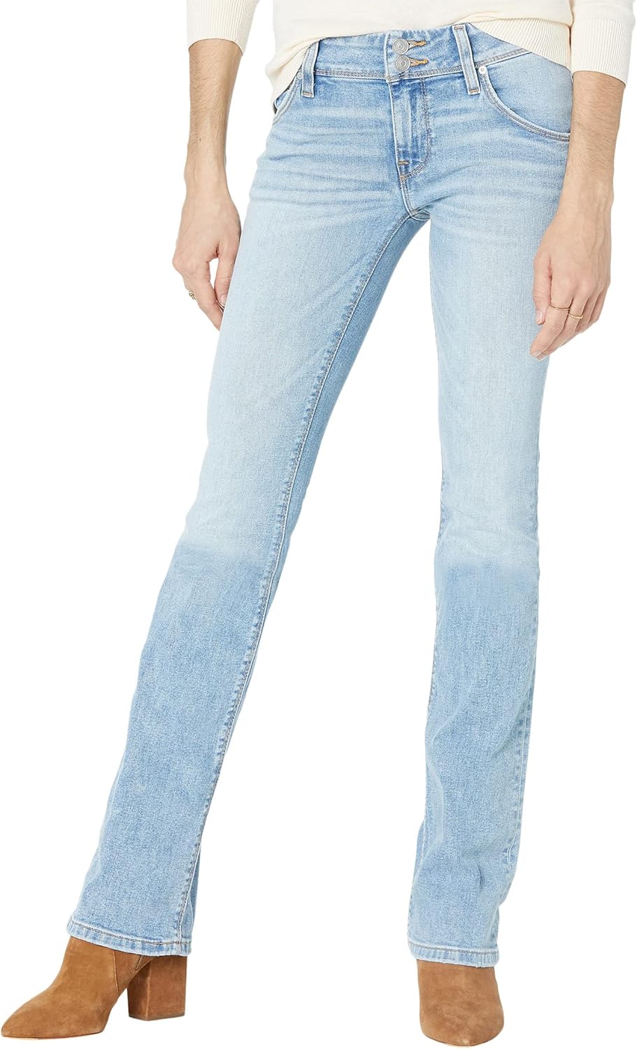 Hudson Womens Barbara High Rise Bootcut Jean