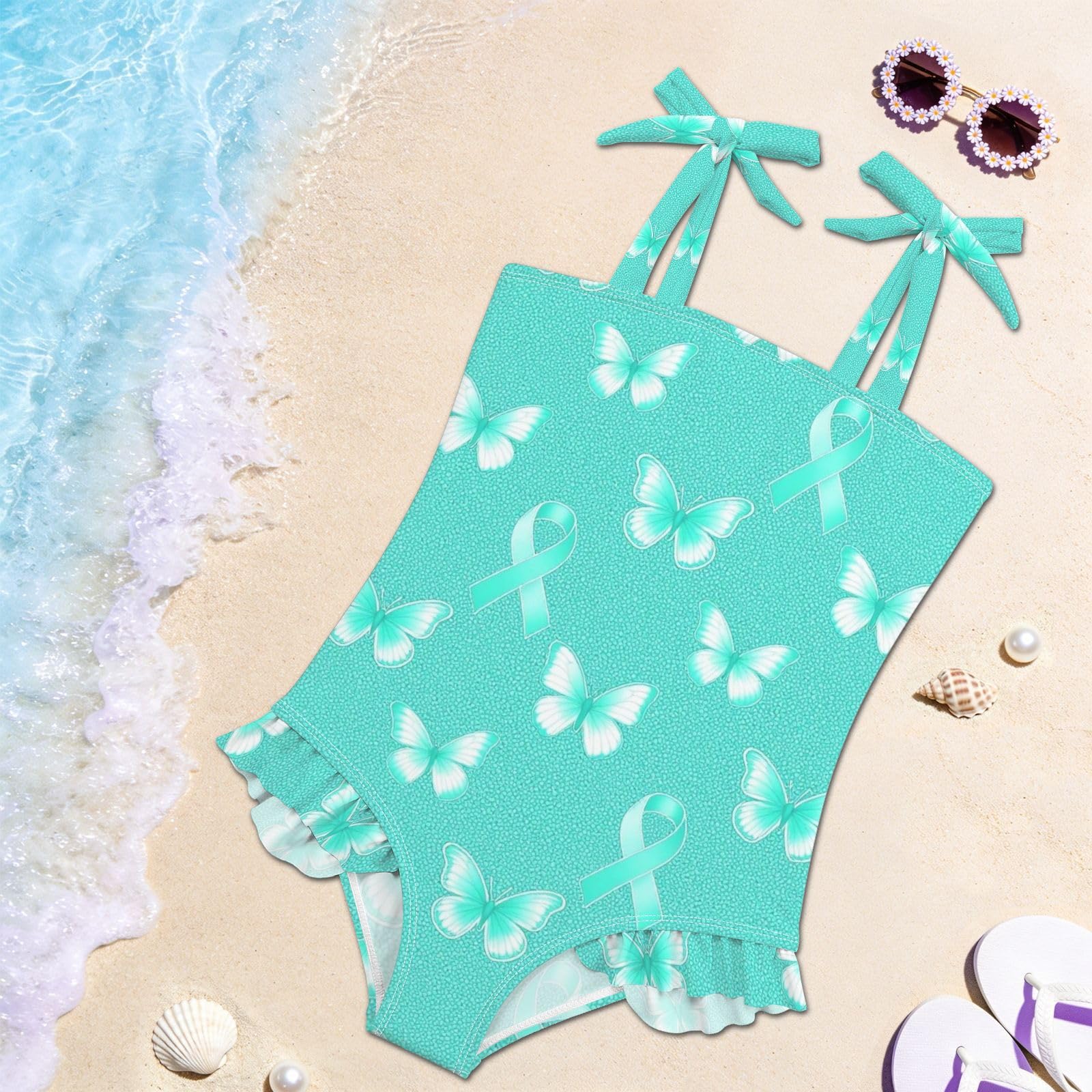 FRODOTGV Costume da bagno intero per ragazze, ad asciugatura rapida, per piscina, spiaggia, surf, per bambine