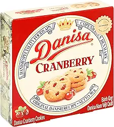 DANISA BISCOITO AMANTEIGADO C/ARANDO (CRANBERRY) 90G