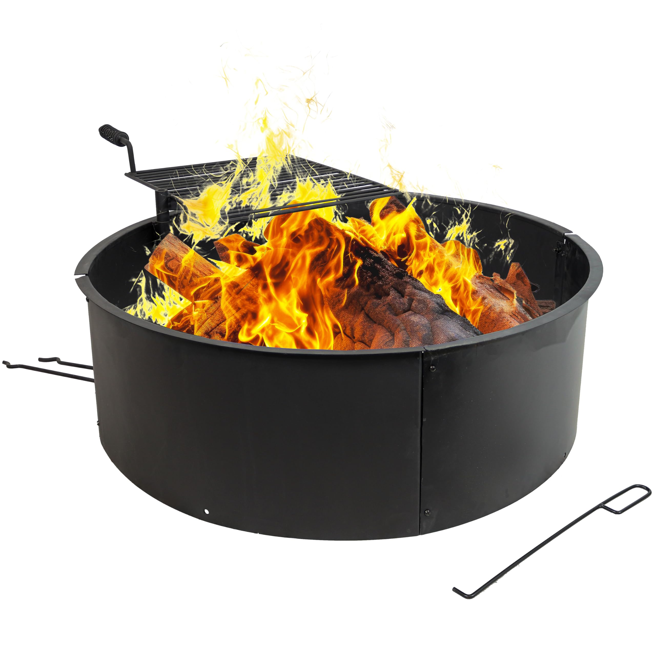 Sunnydaze 36-Inch Fire Pit Ring