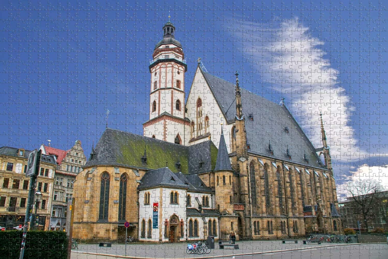Jigsaw Puzzle for Adults Germany St. Nicholas Church Leipzig Puzzle 1000 Piece Travel Souvenir