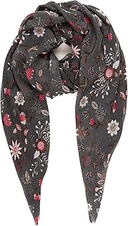 DESIGNED IN SPAIN Écharpe foulard pour femme légère à motif cachemire pour l'automne hiver Écharpes châle Wrap
