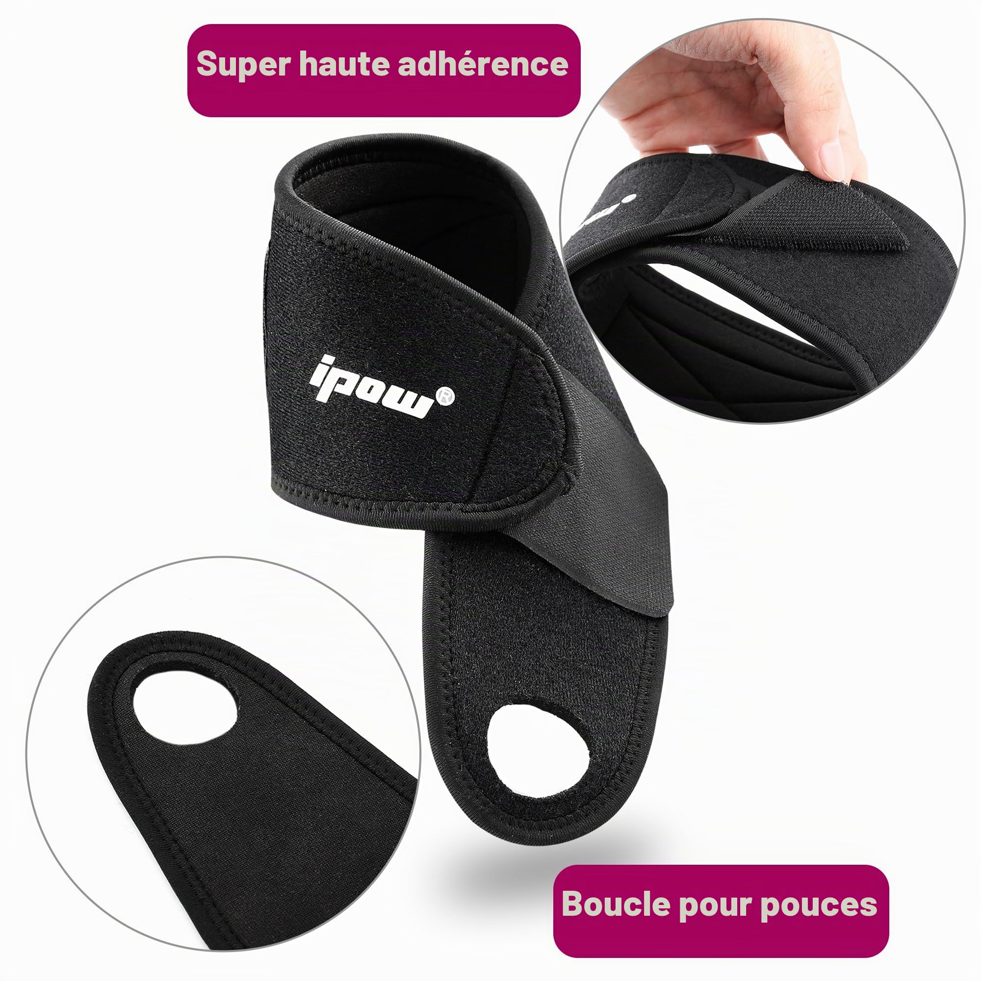 Serre-poignets Protection de Poignets Soulager la Douleur, Unisex, Sports