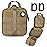 LIVANS 1000D First Aid Bag Empty Medical Ifak Pouch Molle EMT Pouches Rip-Away Tactical Military Trauma Emergency Medic Bag