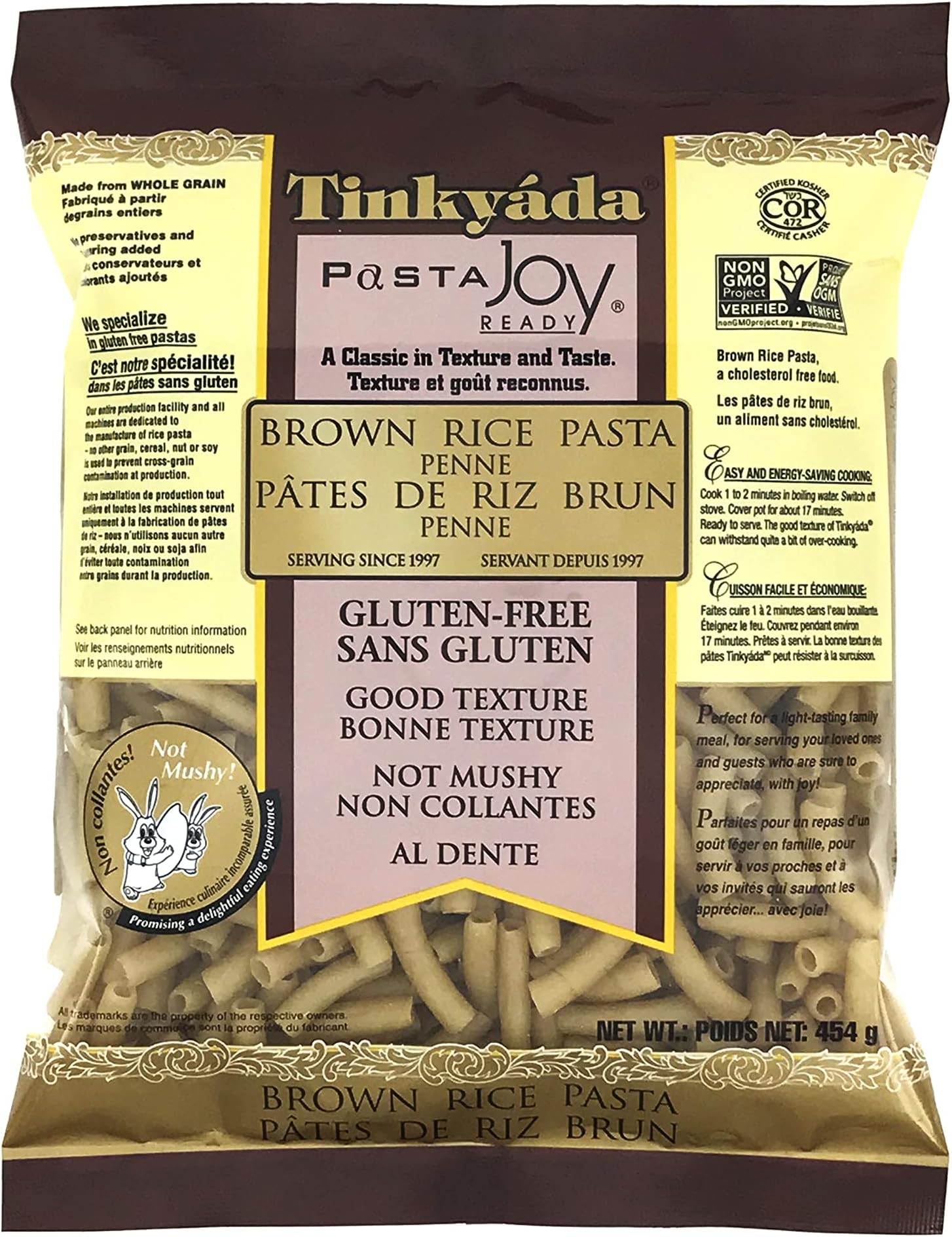 Brown Rice Penne Pasta, 16 oz