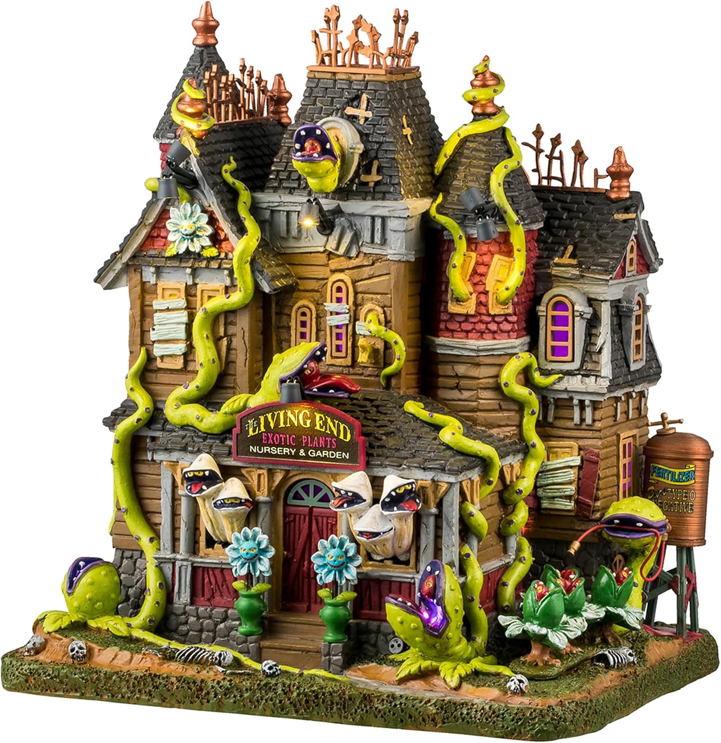 Lemax The Living End, Battery-Operated(4.5V), Lighted Buildings, #45207