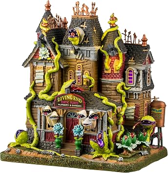 Lemax The Living End, Battery-Operated4.5V, Lighted Buildings, #45207